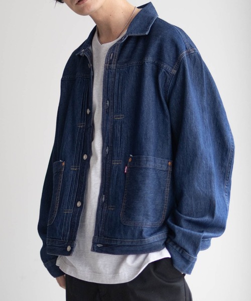 リーバイス デニムブルゾン Levi's (リーバイス) TYPE 1 シェルパトラッカージャケット