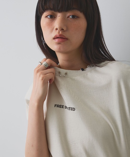 tシャツ ボディピアスTシャツ「ELLEgirl/エルガール