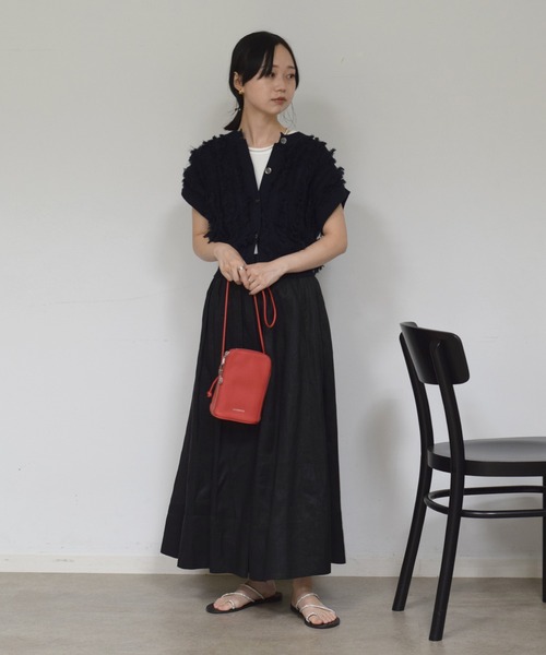 DRESSTERIOR ベスト ジレ 「コットン100％／ショート丈」2WAY