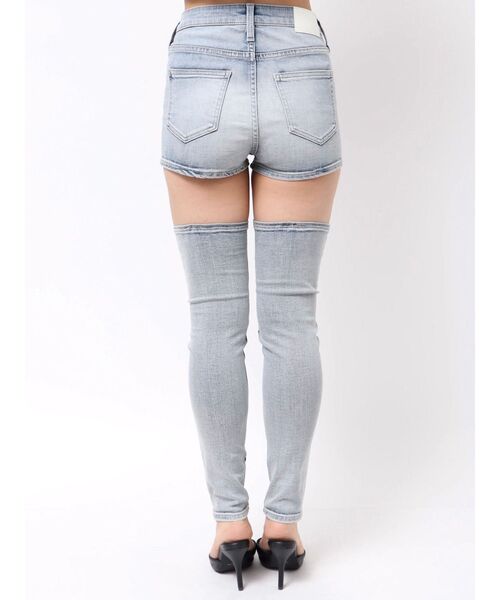 GYDA ジーンズ デニム デニムパンツ ハイウエスト detachable