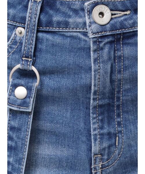 GYDA ジーンズ デニム デニムパンツ ハイウエスト detachable