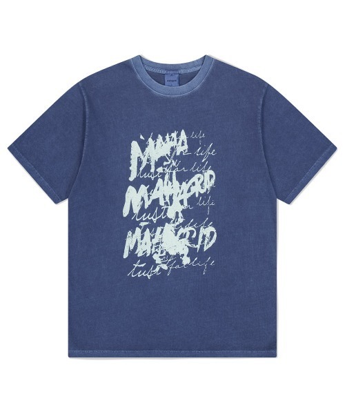 MAHAGRID（マハグリッド） tシャツ WRITER PIGMENT TEE /ライター