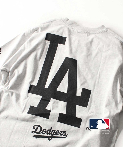 AVIREX 「AVIREX」 半袖Tシャツ「MLBコラボ」 X-LARGE ライト