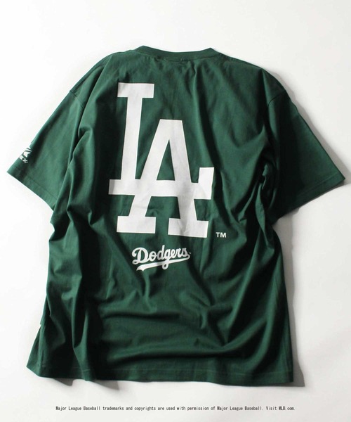 AVIREX 「AVIREX」 半袖Tシャツ「MLBコラボ」 X-LARGE ライト
