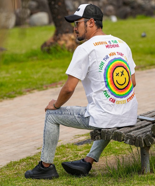 adamsJUGGLER（アダムスジャグラー） tシャツ W/R R.Nティー メンズ