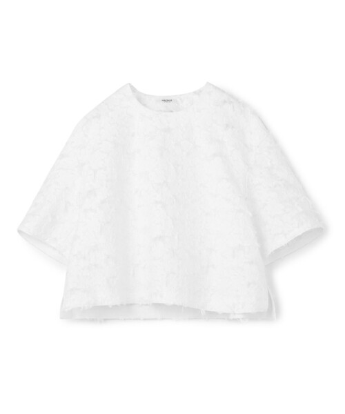 tシャツ M2407 フラワージャガードＴ レディース M2407 フラワージャガードT(M ホワイト): トップス - RNA ONLINE