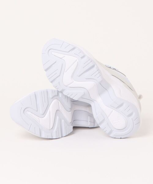 PUMA 「PUMA」 シューズ 24.5cm ホワイト×シルバー レディース