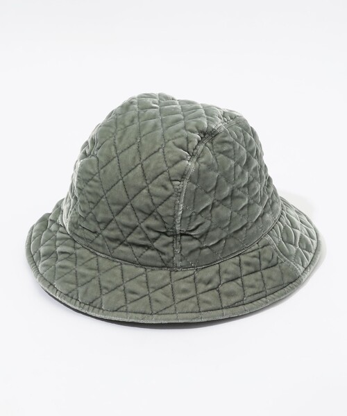 KIJIMA TAKAYUKI 帽子 ハット VELVET QUILTING レディース