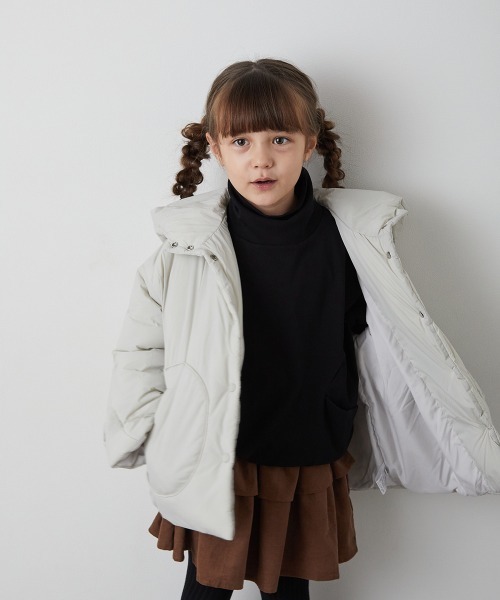 「riziere」 「KIDS」ジャケット 140 トップグレー キッズ_画像3