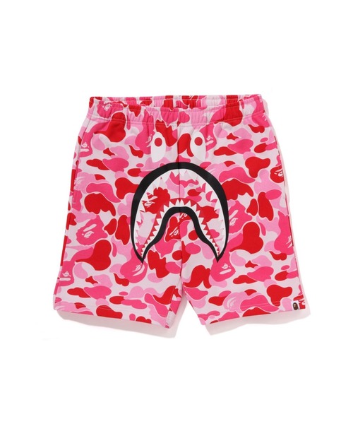 L サイズ bape ape スウェットパンツ ハーフパンツ シャーク abc A BATHING APE（アベイシングエイプ） スウェットパンツ ジャージ ABC