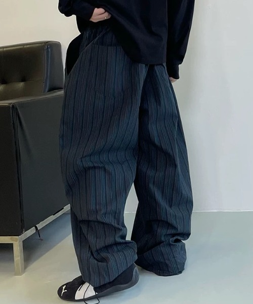 お値下げ　グレー　ワイドパンツ　スラックス　y2k 2ボタンワイドスラックスgray | ok.soon