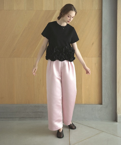 【新品未着用】meraki ヘムラインデザインTシャツ ヘムラインデザインTシャツ（Tシャツ/カットソー）｜MERAKI