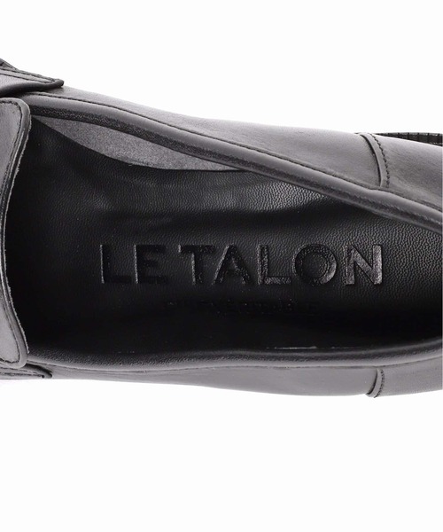 LE TALON ローファー 「追加」レザーメタルモチーフローファー