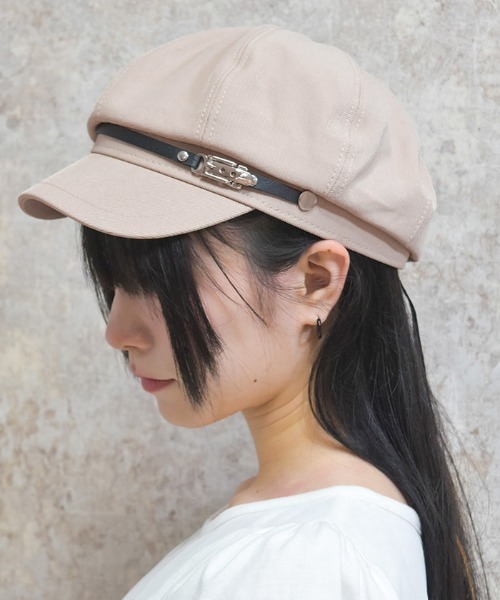 axes femme（アクシーズ ファム） 帽子 キャスケット ベルトライン