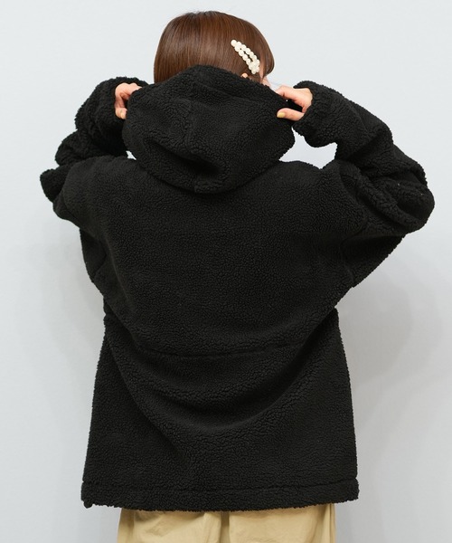 adidas（アディダス） コート アウター モコモコ/ボアジャケット SH901