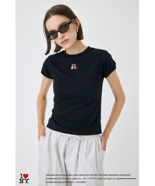 tシャツ I LOVE NY RHINESTONE Tシャツ レディース