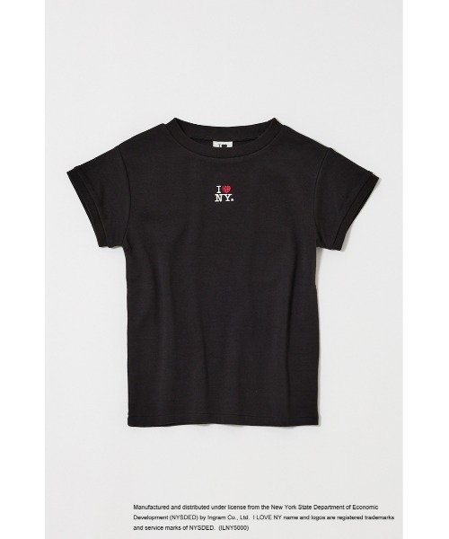 【moussy】Disney I You Lots 半袖Tシャツ　BLACK Disney SERIES CREATED by MOUSSY | MD ROCK Tシャツ / MICKEY