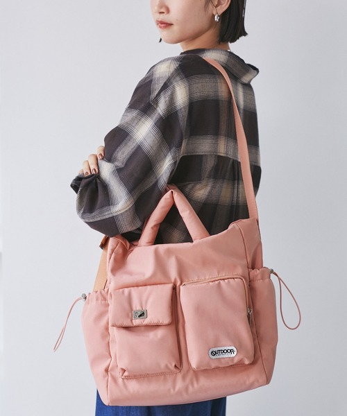 【OUTDOOR PRODUCTS】VIS別注6ポケット2WAYトートバッグ VIS｜【OUTDOOR PRODUCTS】VIS別注6ポケット2WAYトートバッグ
