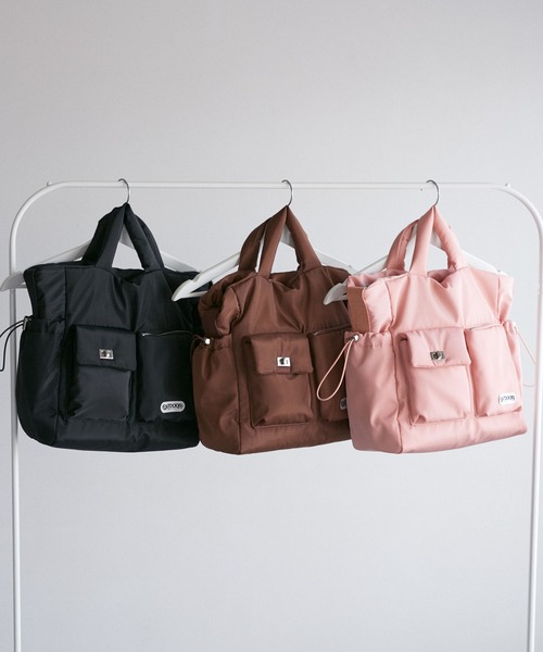 【OUTDOOR PRODUCTS】VIS別注6ポケット2WAYトートバッグ VIS｜【OUTDOOR PRODUCTS】VIS別注6ポケット2WAYトートバッグ