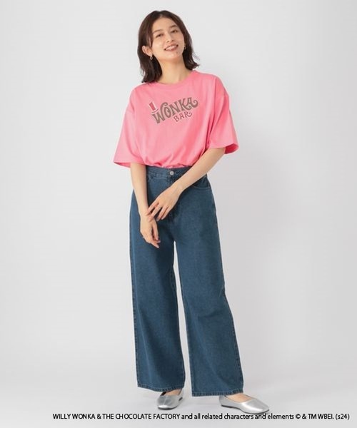「studio CLIP」 半袖Tシャツ「thewizardofozコラボ」 MEDIUM ホワイト レディース_画像9