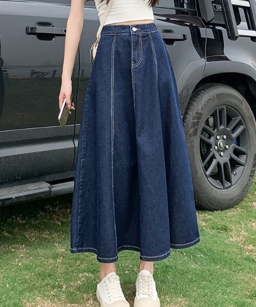cammie デニムスカート デニムフレアスカート : ZOZOTOWN Yahoo!店