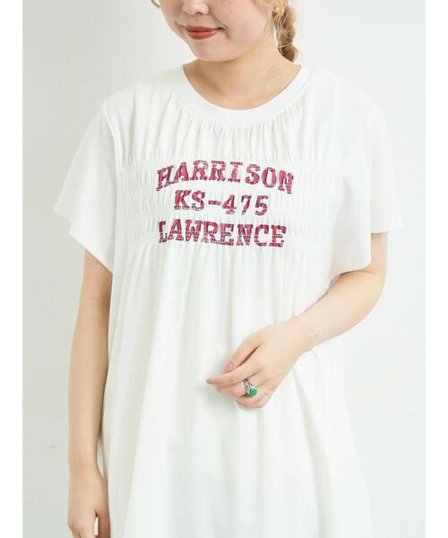 未使用新品＊広島東洋カープ×サマンサタバサLINEA半袖Tシャツ【Sサイズ】白 Samansa Mos2（サマンサモスモス） tシャツ 「接触冷感」シャーリング