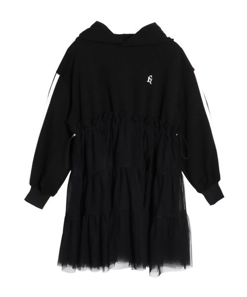 CALNAMUR（カルナムール） ワンピース 2WAYチュールオーバースウェット