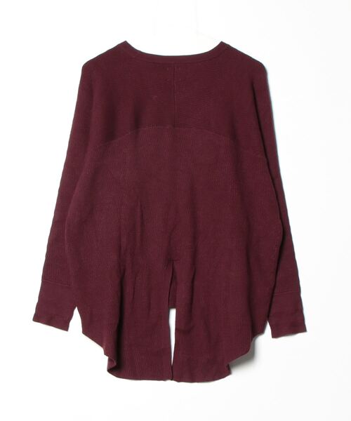 「nitca」 長袖ニット FREE パープル レディース_画像2