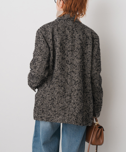 Spick＆Span（スピック アンド スパン） コート アウター ヘリンボン