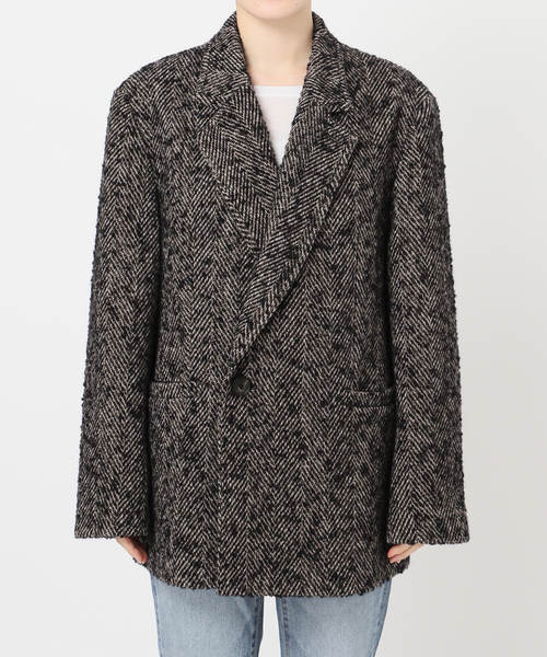 Spick＆Span（スピック アンド スパン） コート アウター ヘリンボン