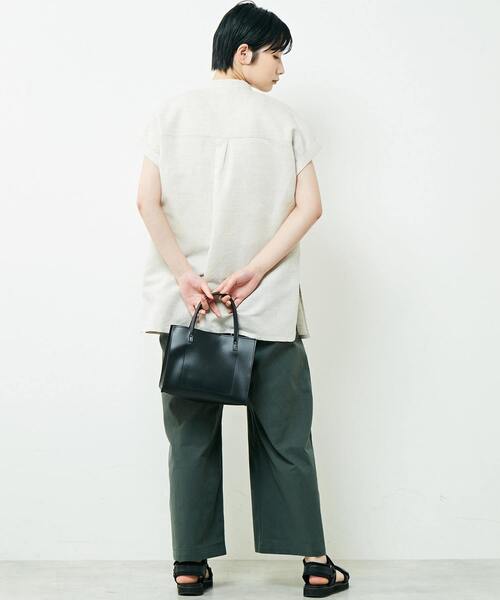 「MELROSE claire」 半袖ブラウス FREE ブラック レディース_画像8