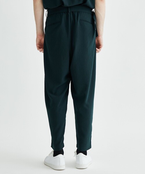 ATTACHMENT（アタッチメント） スラックス 1 ダークグリーン メンズ