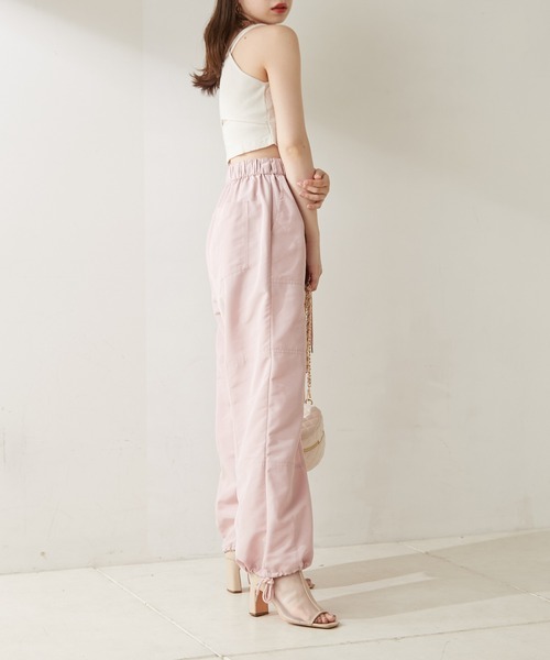 「Chico」 イージーパンツ FREE カーキ レディース_画像4