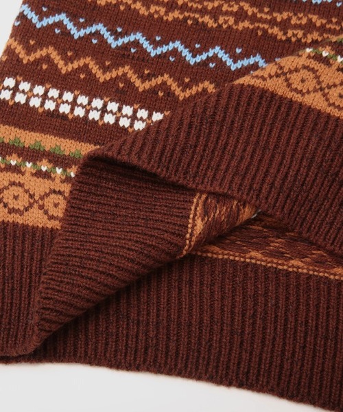 EIGHTHMONTH ニット セーター フェアアイルニットプルオーバー