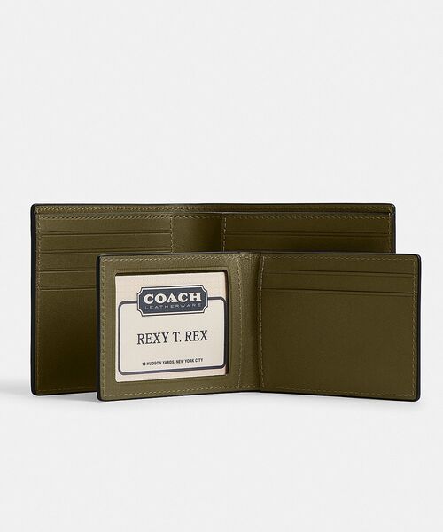タ2/コーチ/COACH/3-IN-1/ウォレット/二つ折り財布/ブラウン COACH（コーチ） 二つ折り財布 財布 3-IN-1 ウォレット メンズ