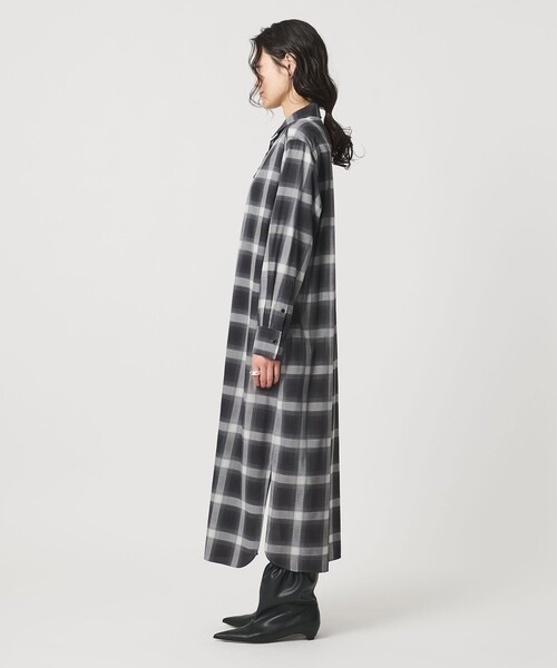 完売品 25年 UNITED ARROWS プリントシャツワンピース 定価3.1 UNITED ARROWS（ユナイテッドアローズ） ワンピース プリント シャツ