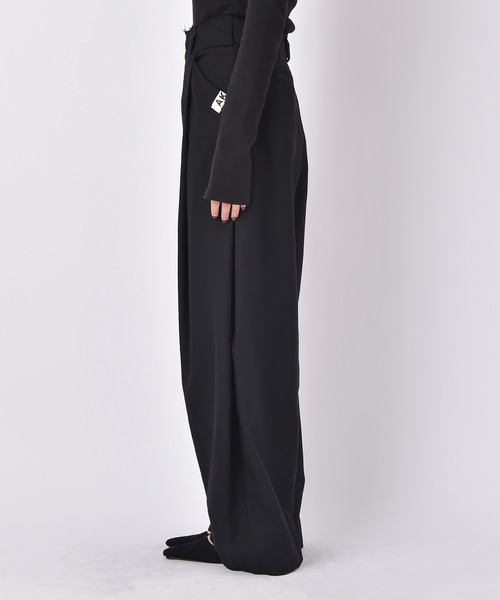 AKTE（アクテ） パンツ タックワイドパンツ レディース : ZOZOTOWN