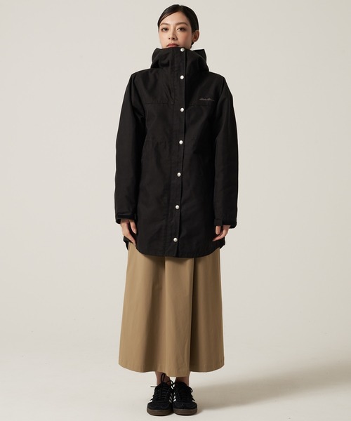 EDDIE BAUER / トレンチコート/M/コットン/KHK/無地/06 9431 Eddie Bauer（エディーバウアー） トレンチコート コート ポート