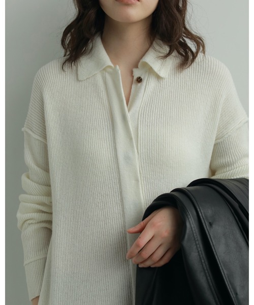anuke（アンヌーク） オールインワン Knit Easy Combinaison