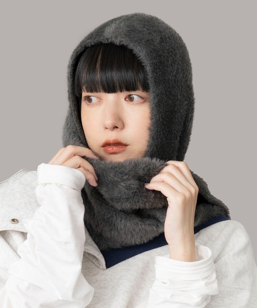 Casselini（キャセリーニ） マフラー ストール フード付きマフラー