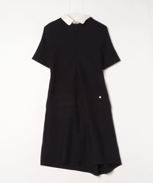 「MUVEIL」 半袖ワンピース 38 ブラック レディース_画像2