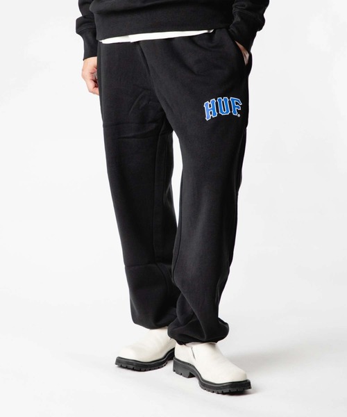 HUF ARCH LOGO スウェット セットアップ 上下M HUF（ハフ） トレーナー スウェット HUF ARCH APPLIQUE CREWNECK