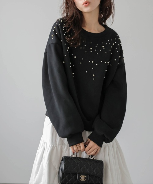 「SUGAR BISKET」 スウェットカットソー フリー グレー レディース_画像2