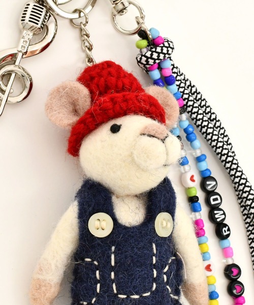 LAZY SUSAN（レイジースーザン） キーホルダー チャームカシュカシュ