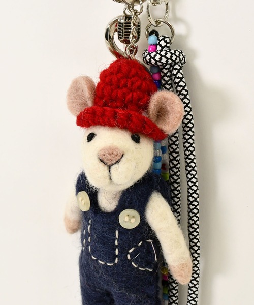 LAZY SUSAN（レイジースーザン） キーホルダー チャームカシュカシュ