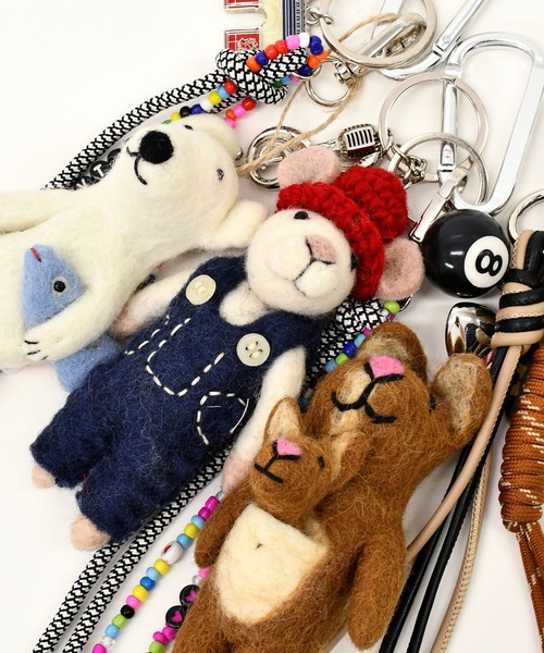 LAZY SUSAN（レイジースーザン） キーホルダー チャームカシュカシュ