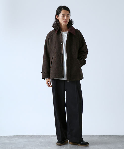 B.C STOCK（ベーセーストック） ブルゾン アウター WOOL BLEND