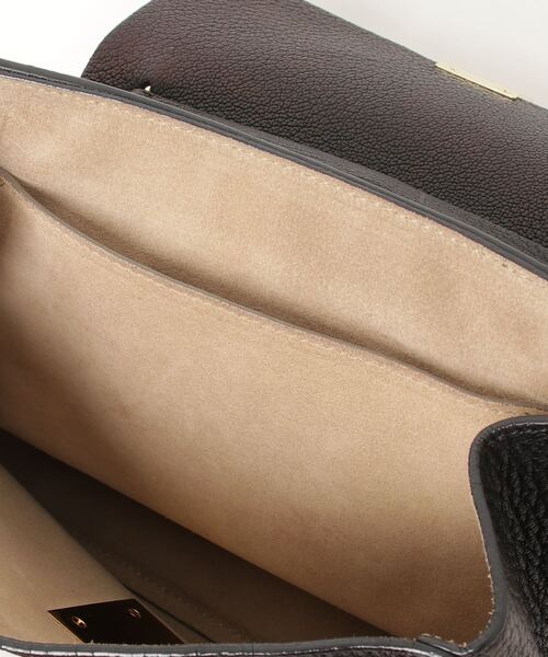 Chloe ブラックレザーショルダーバッグ 肩がけ可能　大きめ　保存袋付き クロエ Chloe CHLOE SENSE CHC23UP873I10 レディース バッグ