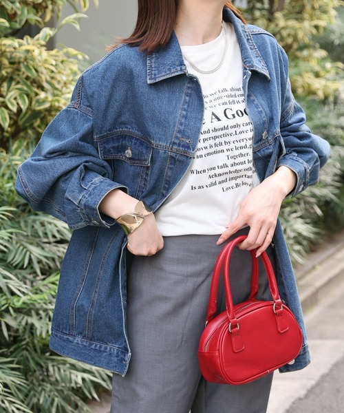 sakishimatokyo デニムジャケット FREE ブルー レディース : ZOZOTOWN