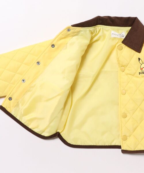 コート アウター monpoke モンポケ キルティングジャケット ピカチュウ